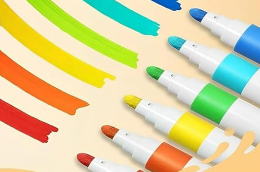 12 Double Headed Waterproof Colour Pens